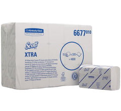 Prosop ZZ Scott, alb, 340/set, 15set/bax, Kimberly Clark - 6617