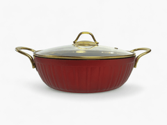 Cratita Granit + Capac Sticla 28X7cm