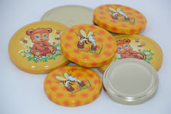 Capac cu filet Φ66, decor miere