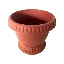 Ghiveci + Farfurie Bungalow 26 cm