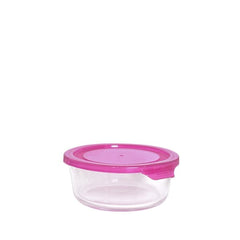 Caserola Yena rotunda cu capac de plastic Alorno 0.4l