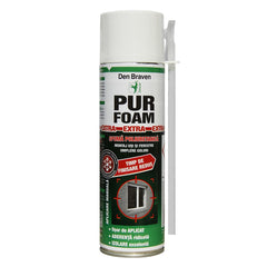 Spuma poliuretanica pentru montaj cu aplicare manuala, Den Braven Pur Foam, 500 ml