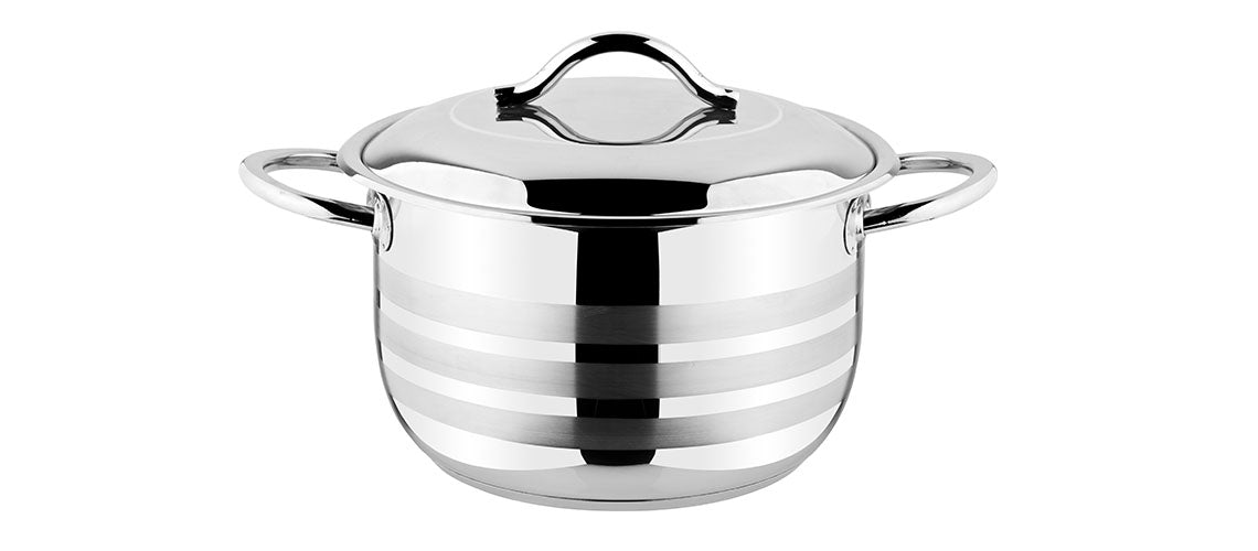 Semioala  inox + capac 27.8 L