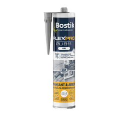 Etansant si adeziv poliuretanic, Bostik FLEXPRO PU 811, Gri, interior/exterior, 300ml