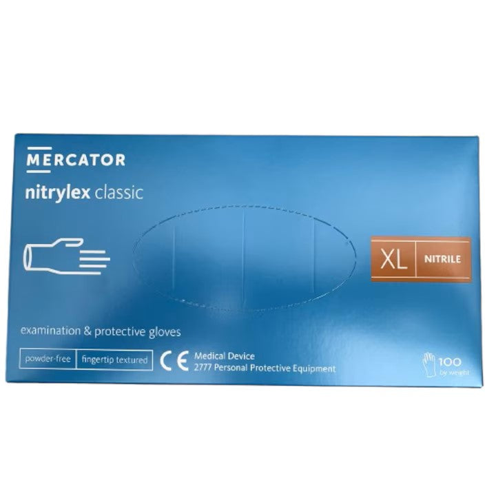 Manusi Exam. Mercator Nitrylex 100/set XL